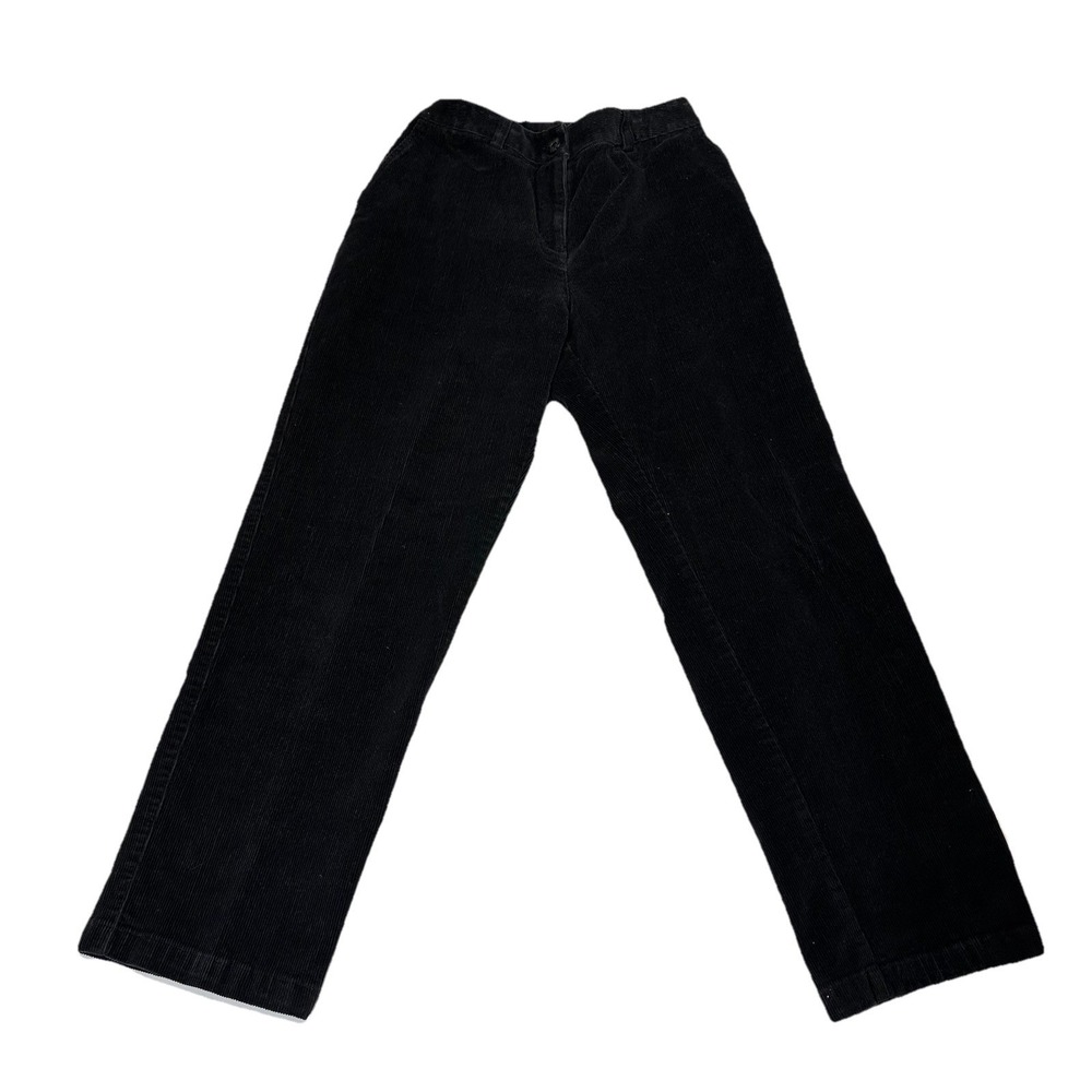 LL Bean Green Corduroy Women's Pants Size 10 Regular - Classic Fit Curvy